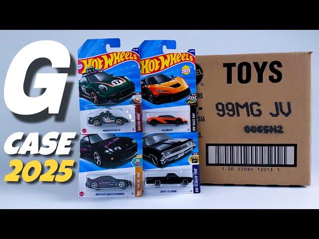 Unboxing Hot Wheels 2025 - G Case!