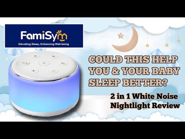 Improve Your Sleep With The Famisym White Noise Sound Machine [REVIEW] - Best Sleep Devices.