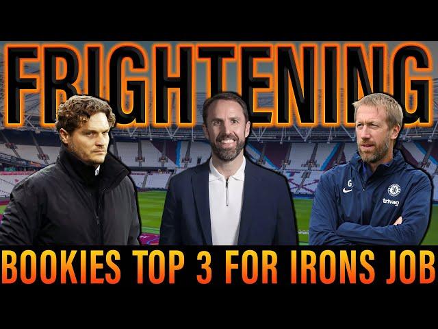 "You Must be Joking" | Bookies Reveal Top Three for West Ham Job