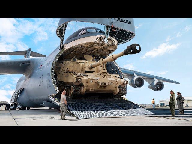 Genius US Methods to Transport Huge Tanks and Armored Vehicles