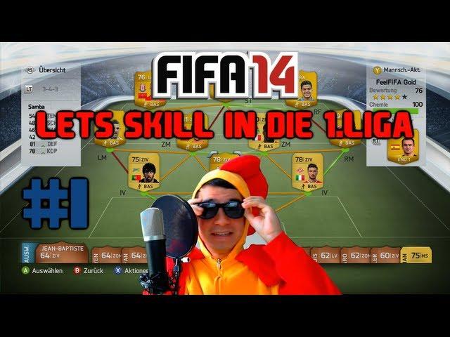 FIFA 14 : Ultimate Team - Let's Skill in die 1. Liga #1 [FACECAM] - Lets do this ! HD