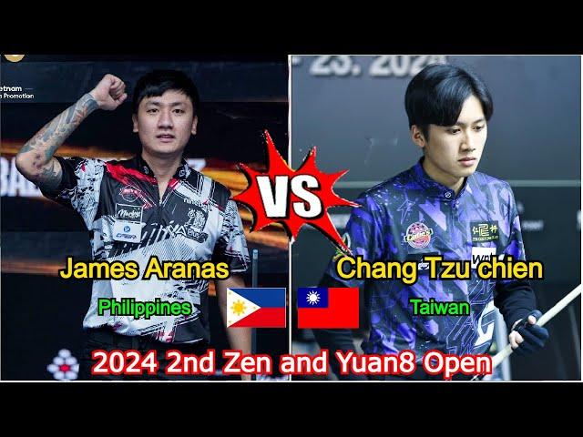 James Aranas VS Chang Tzu chien | 2nd Zen and Yuan8 Open 2024 - Last 16