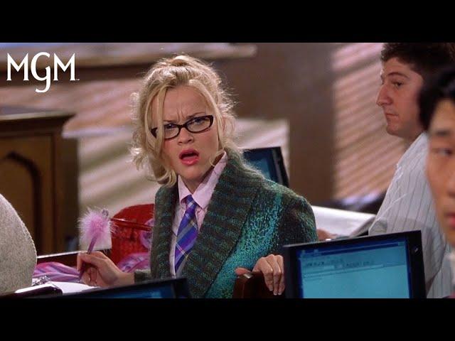 LEGALLY BLONDE (2001) | Elle's First Day at Harvard Law | MGM