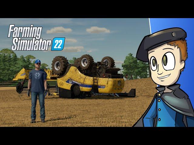I Really Like These Borrowed Mowers // Farming Simulator with@AsqRob E35