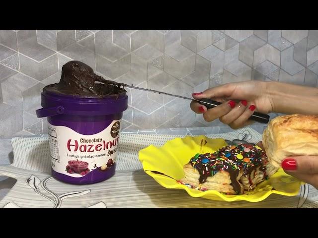 Chocolate Hazelnut Spread 1kg Purple Bucket | Chocoworld.com.pk