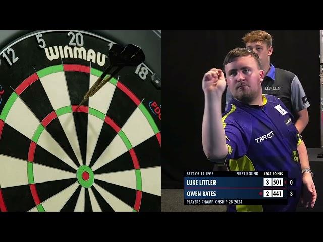 Luke Littler vs Owen Bates | Players Championship 28 2024 