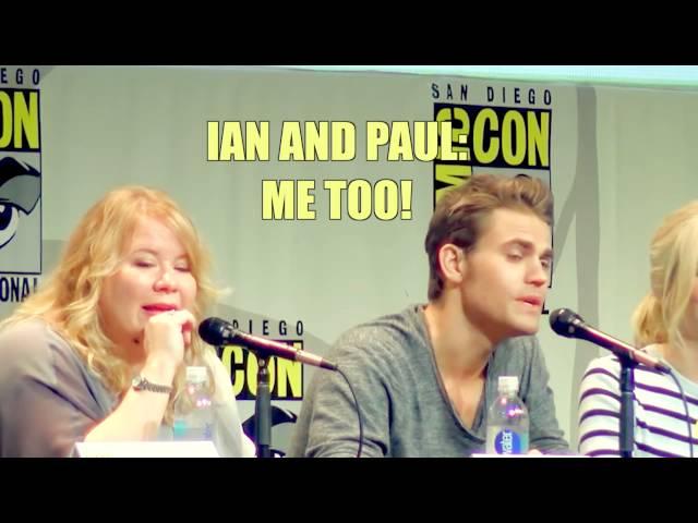 Comic Con 2015 The Vampire Diaries Panel - Funny Parts