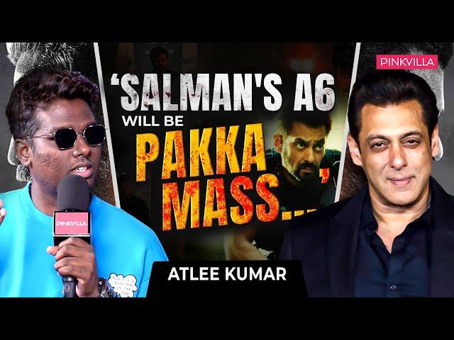 Atlee Gives MAJOR UPDATE On A6 With Salman Khan | Shah Rukh Khan | Pinkvilla