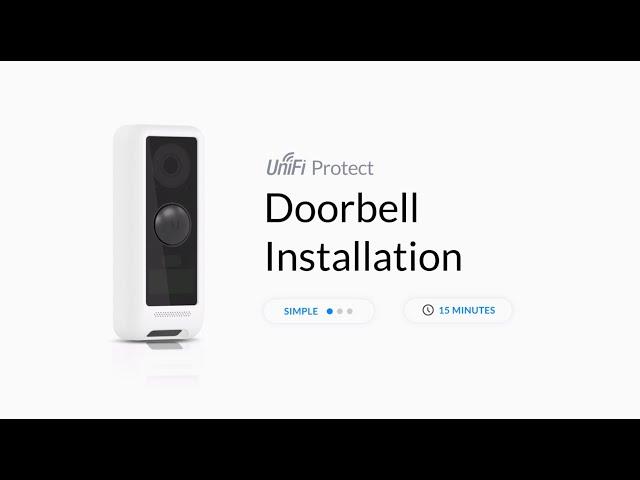 How to Install: Ubiquiti UniFi Protect G4 Doorbell