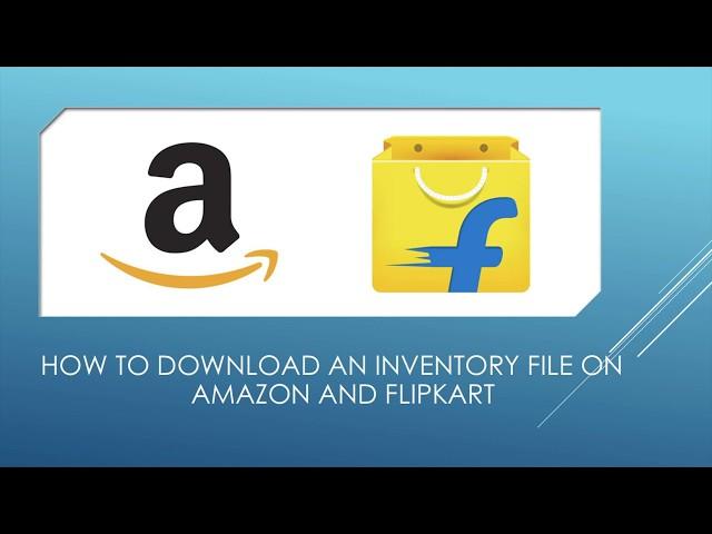 How to download inventory file for bulk listing on Flipkart and Amazon | Excel Template | Flat File
