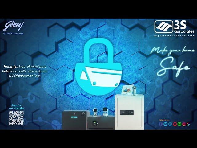 3S associates with Godrej Security Solutions presenting finest Solution for Safety Since 2014...