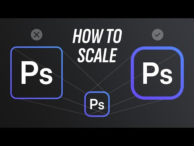 How Do You Scale Corners and Effects in Photoshop?!