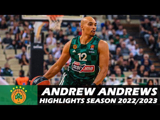 Andrew ANDREWS • Highlights Season 2022/2023 • Panathinaikos BC