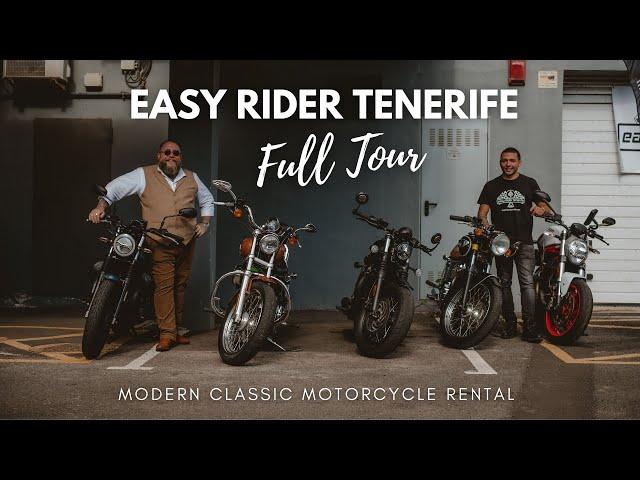 The Coolest Modern Classic Motorcycles in One Place! | Easy Rider Tenerife Motorbike Rentals