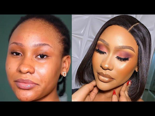 MAKEUP TRANSFORMATION FT LAYEFA LUXURY HAIR