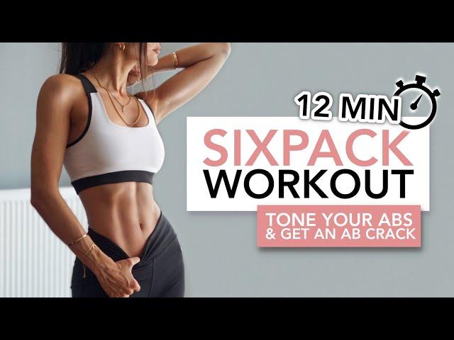 12 MIN SIXPACK WORKOUT | Tone Your Abs & Get An Ab Crack (Fast Results) | Eylem Abaci