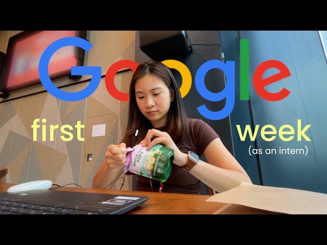 FIRST WEEK IN GOOGLE (as an intern) | singapore work vlog