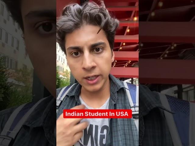 INDIAN STUDENT IN USA #shorts