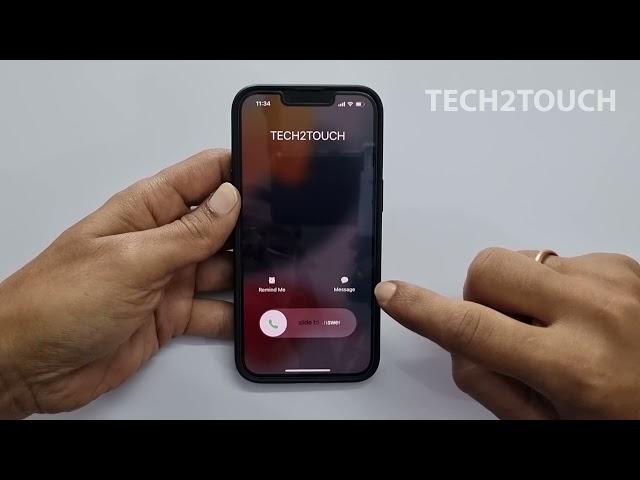 How to Decline incoming call on iPhone 13 , iPhone 12 , iPhone 11