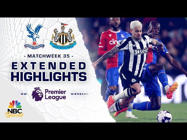 Crystal Palace v. Newcastle United | PREMIER LEAGUE HIGHLIGHTS | 4/24/2024 | NBC Sports