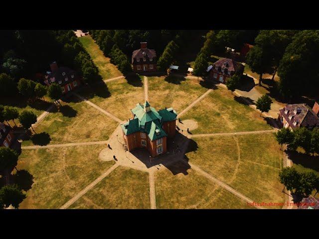 Luftaufnahme: Schloss Clemenswerth in Sögel