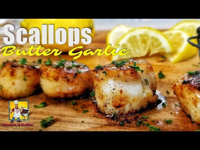 Scallops | Butter Garlic Scallops Recipe | Seafood