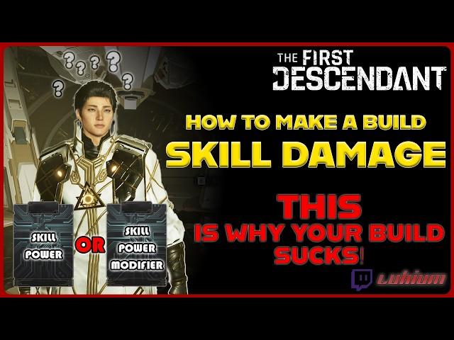 #TFD - How to Make a Build - Reactors, Skill Damage, Skill Power vs Modifier, Component Sets