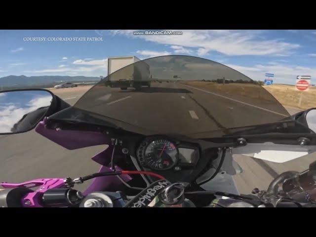 I-25 motorcyclist takes plea deal after viral Colorado video