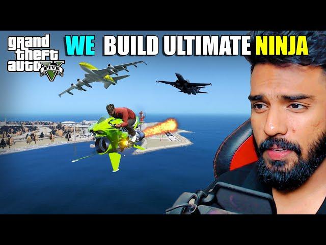 WE BUILD A FLYING NINJA H2R | | GTA 5 | AR7 YT | GAMEPLAY#147