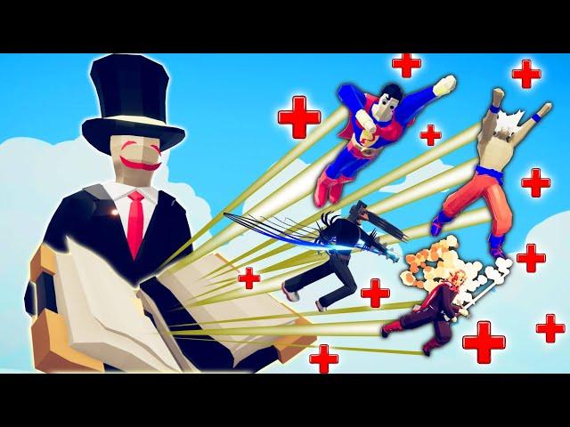 MR.CREATOR (CREATIVE MAN ) vs EVERY BOSS | TABS - Totally Accurate Battle Simulator