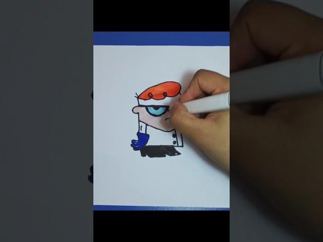 How to draw Dexter/step by step Tutorial