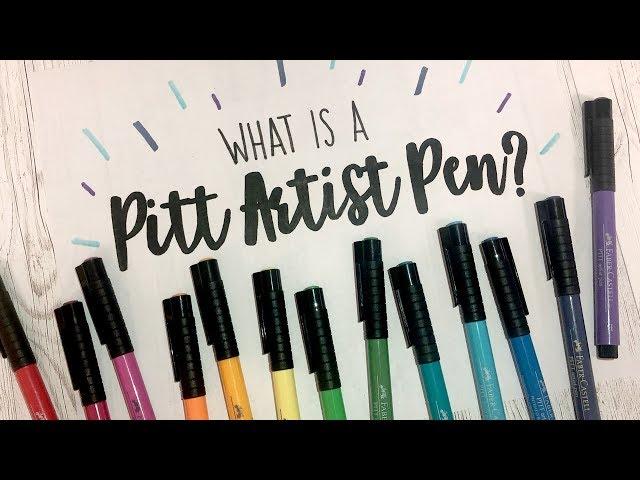 What is a Pitt Artist Pen?