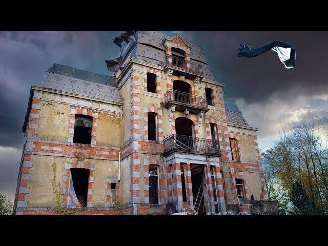 Can the chateau roof survive the huge storm?