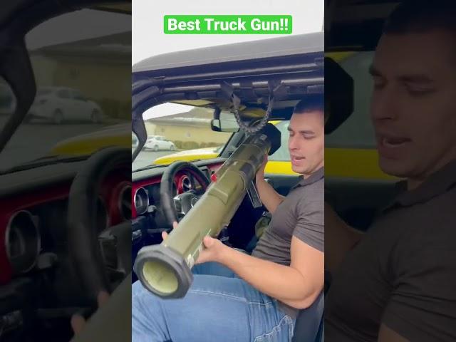 Best Truck Gun ever!! #guns #truck #rocket #ccw #gun #weapons #military #gunreview #usa