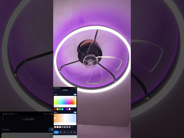 Lumary Smart WiFi Ceiling Fans with Lights