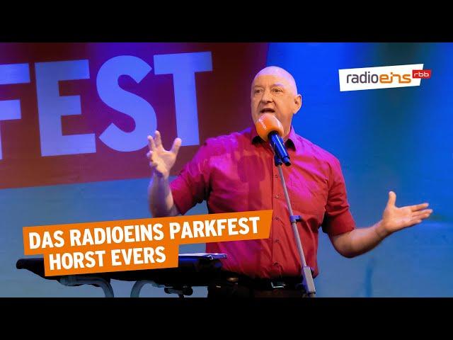 Horst Evers | Live beim radioeins Parkfest 2024