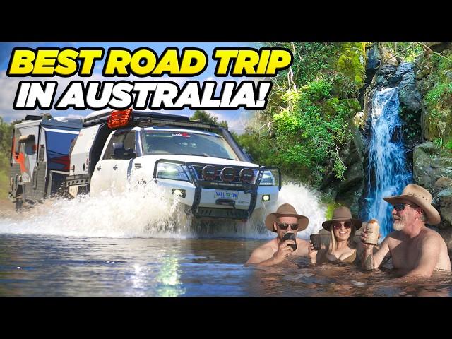 1000km of river crossings, stunning camps & hidden waterfalls! NSW to QLD Dirt Roads ONLY