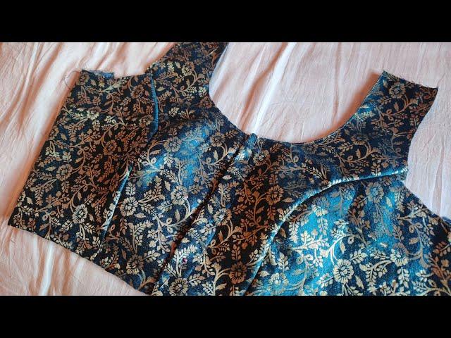 princess cut blouse cutting and stitching|| blouse designs cutting and stitching|| Saanviii Creation