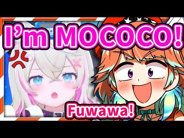 Kiara Accidentally Mistook Mococo as Fuwawa 【HololiveEN】