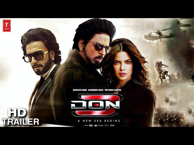 Don 3 - Official Trailer | Shah Rukh Khan | Ranveer Singh | Farhan Akhtar | Don 3 Updates