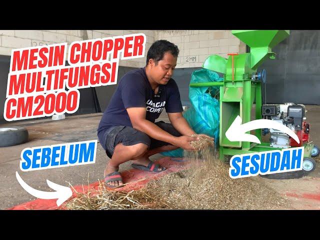 JANGAN DI BUANG !!! Jadikan Limbah Pertanian Jadi Pakan Ternak Dengan Mesin Coper CM2000 #mesincoper