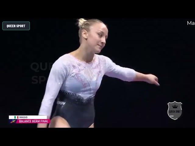 Martina MAGGIO (ITA) Artistic Gymnastics Women's Balance Beam Final #balancebeam