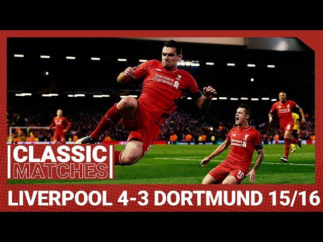 European Classic: Liverpool 4-3 Borussia Dortmund | An incredible Anfield comeback