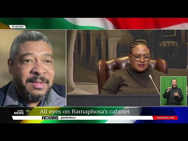 New Cabinet | SA awaits Ramaphosa's new cabinet: Dr Ongama Mtimka & Oscar van Heerden