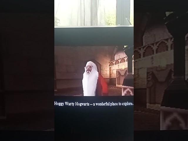 Dumbledore in Harry Potter PS1 Oh, Hoggy Hogwarts