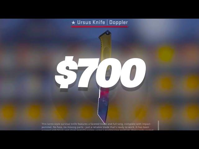 We Love a Good Doppler Knife! | AIDENGAMBLES