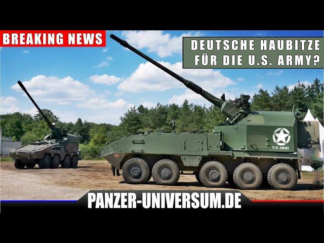 Ist die Deutsche Panzerhaubitze Favorit im U.S. Army Artillerie Modernisierungsprogramm?