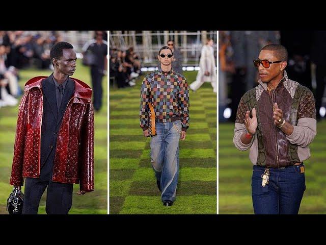 Pharrell Williams unveils Louis Vuitton's Spring 2025 Collection on UNESCO rooftop