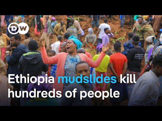 Mudslides kill over 200 people in southern Ethiopia | DW News