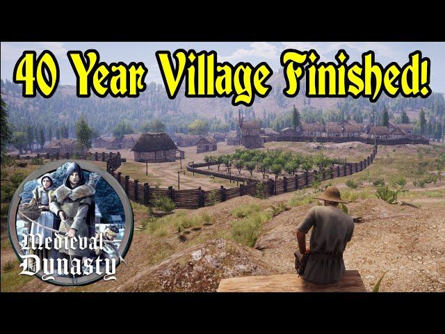 Medieval Dynasty Updated Village Tour (It's Been 12 Years Of Decorating!)